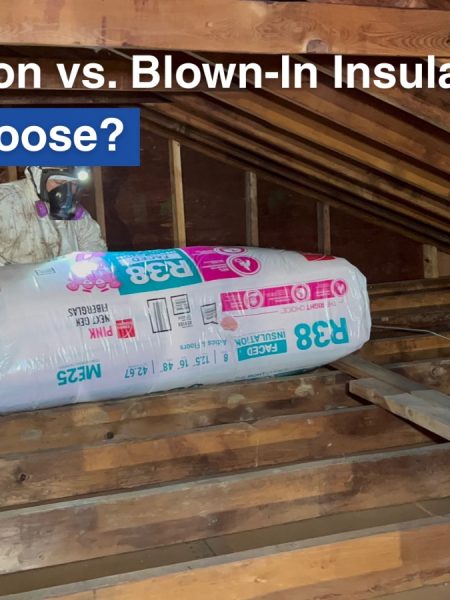 Batt Insulation vs. Blown-In Insulation