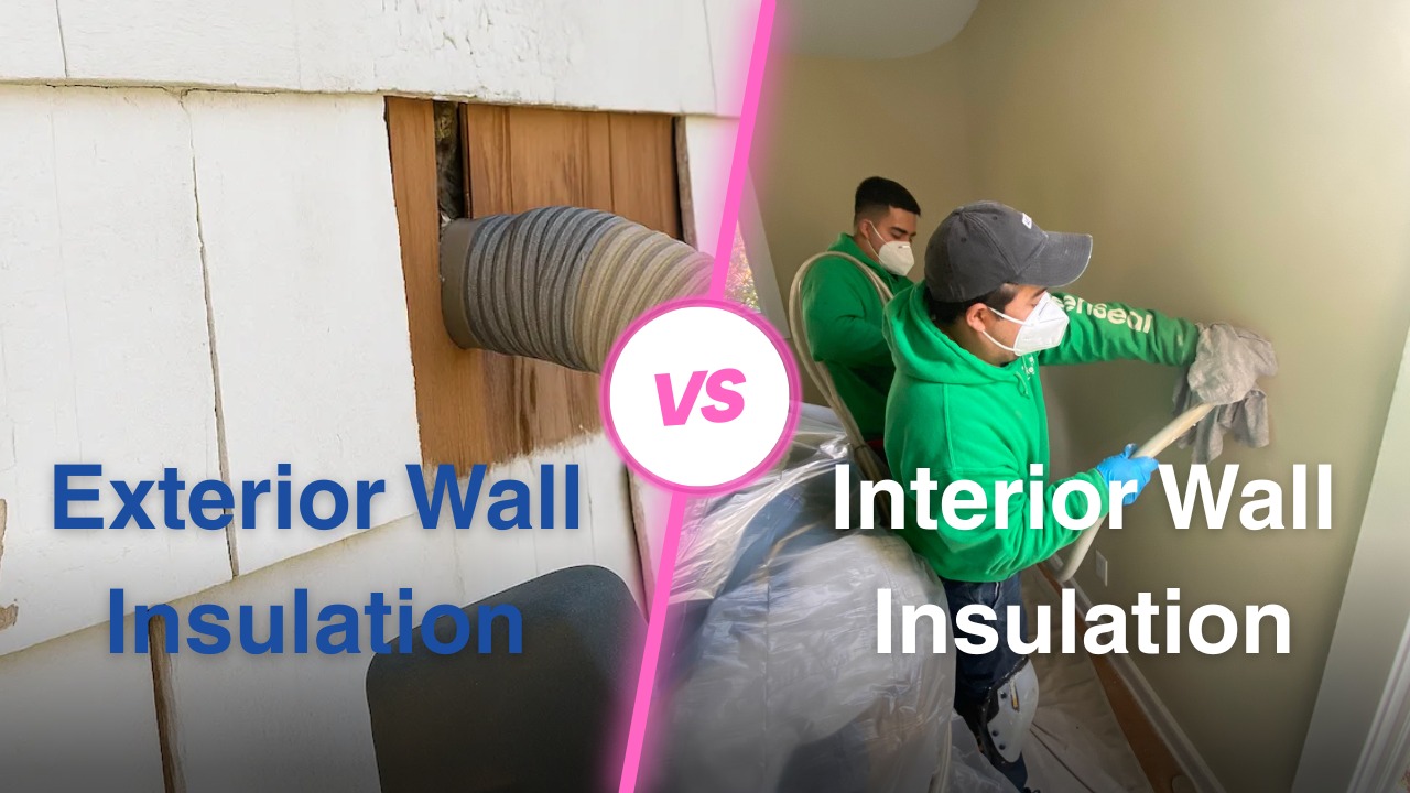 Exterior Wall Insulation vs. Interior Wall Insulation What's Better